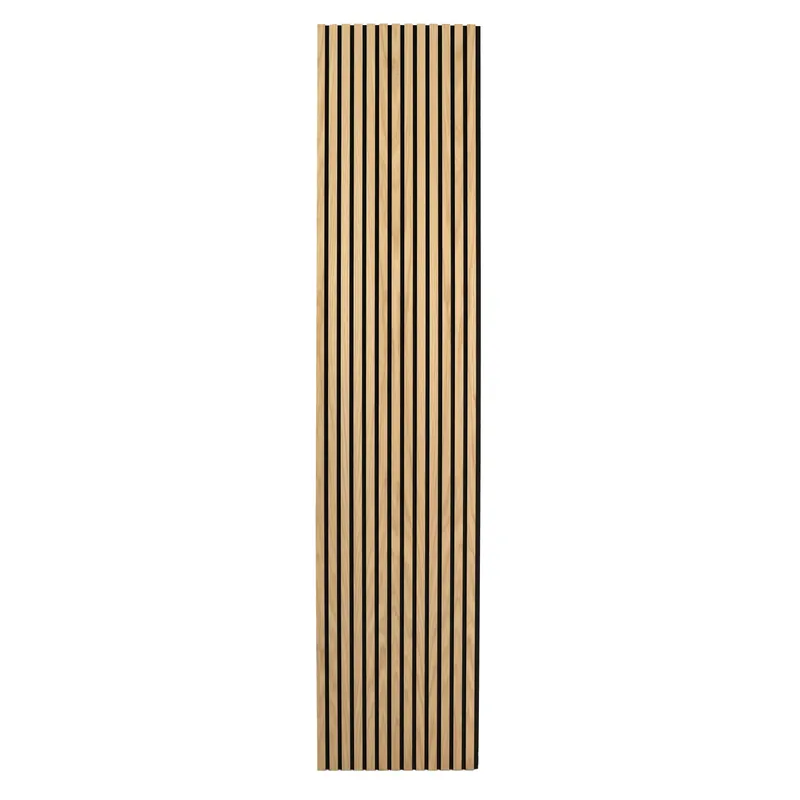 Pannello fonoassorbente decorativo Smart rovere 240x52 cm Sp. 18 mm