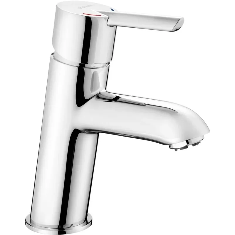 Miscelatore lavabo bassa pressione a tre vie cromo