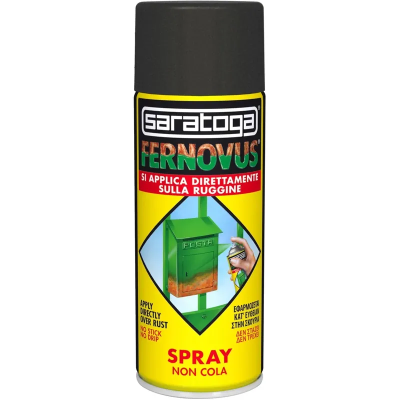 Saratoga spray Fernovus 400 ml micaceo nero antico