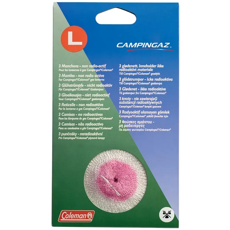 Campingaz Reticella per Lanterna Lumogaz 3 pz