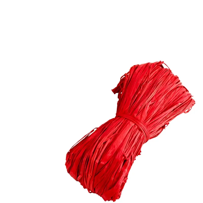 Rafia naturale OBI rosso 50 g