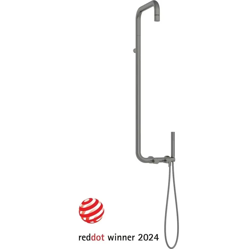 Colonna doccia miscelatore Idrostile premio Red Dot Ø42 mm titanio