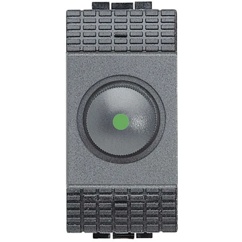 Dimmer variatore a manopola Bticino L4402N Living Light 230V antracite