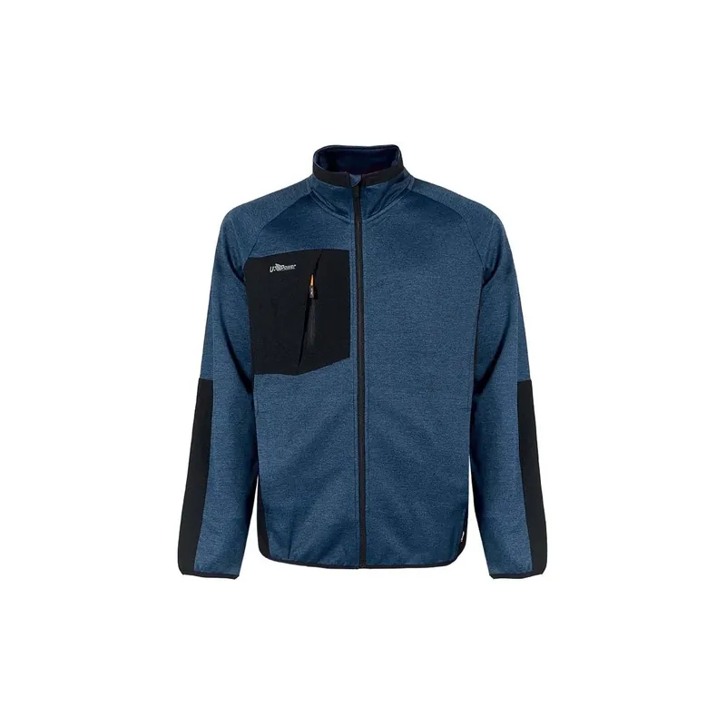 Felpa da lavoro U-Power Hull blu tg XXL