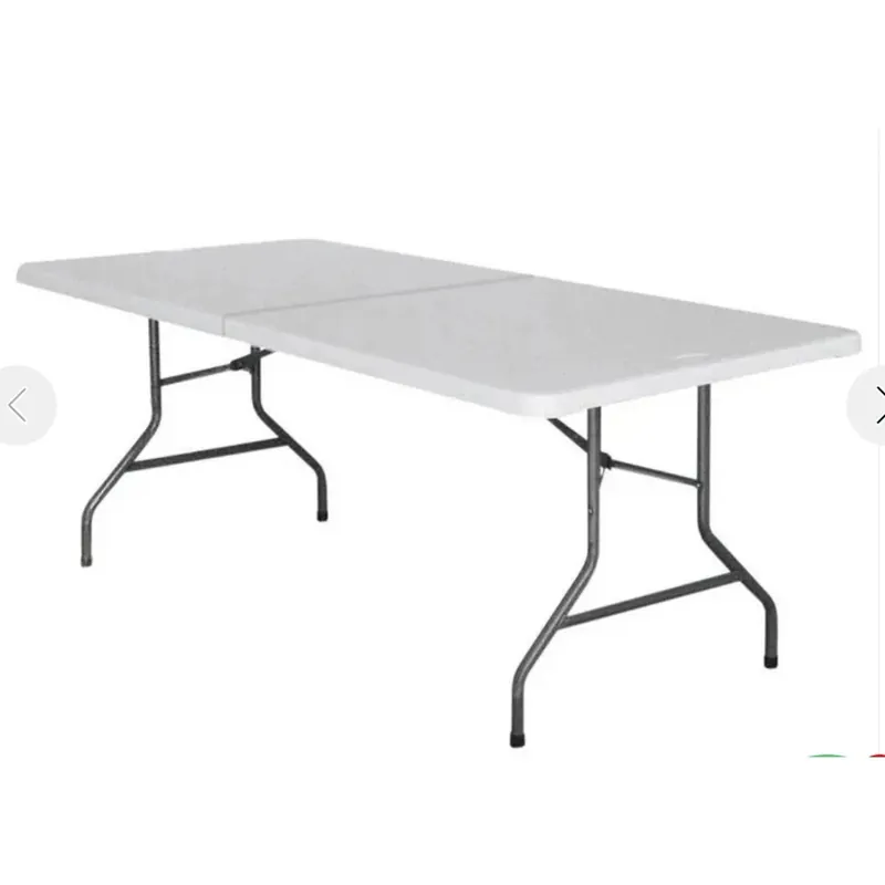 Tavolo Rettangolare Pieghevole 240x74 cm