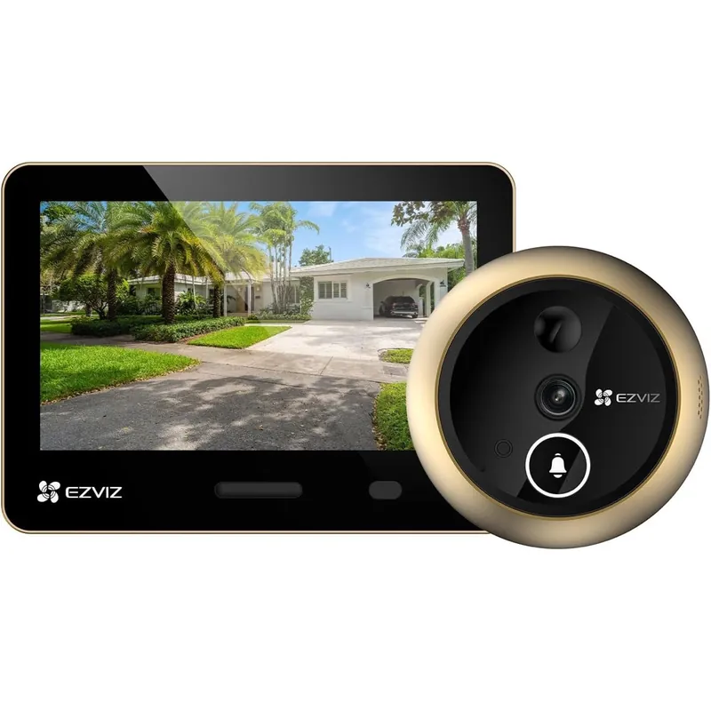 Spioncino Digitale Smart EZVIZ EP4 Gold Wi-Fi 4K