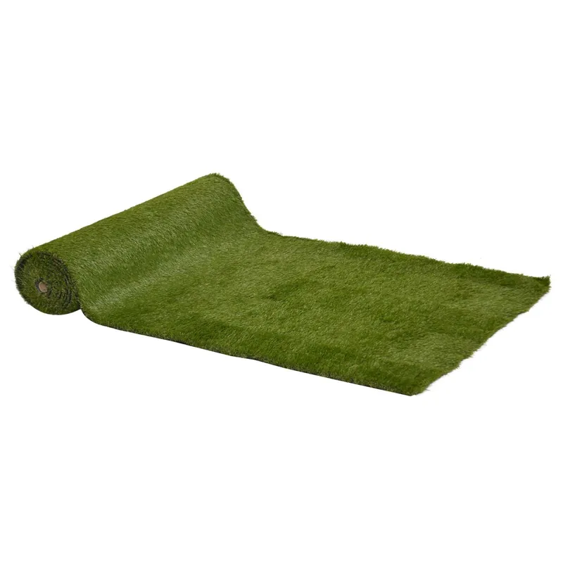 EASYCOMFORT Tappeto Erboso Prato sintetico 4x1m Erba 30mm, Finto Prato Verde Anti-UV Atossico e Drenante per Giardino e Cortile