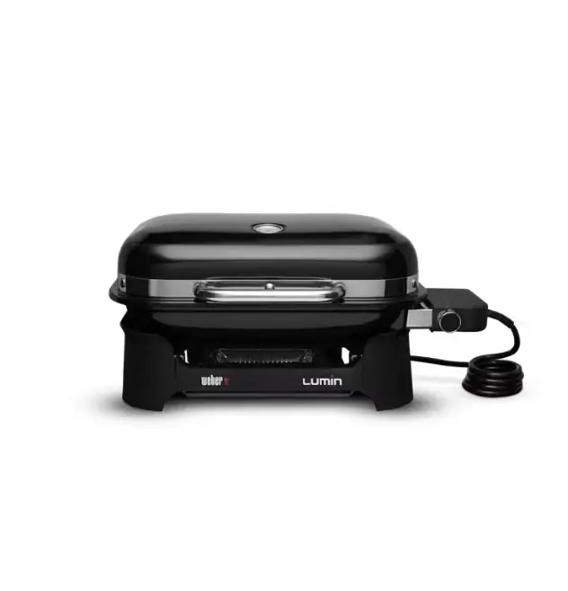 Barbecue Elettrico Weber Lumin Compact Nero