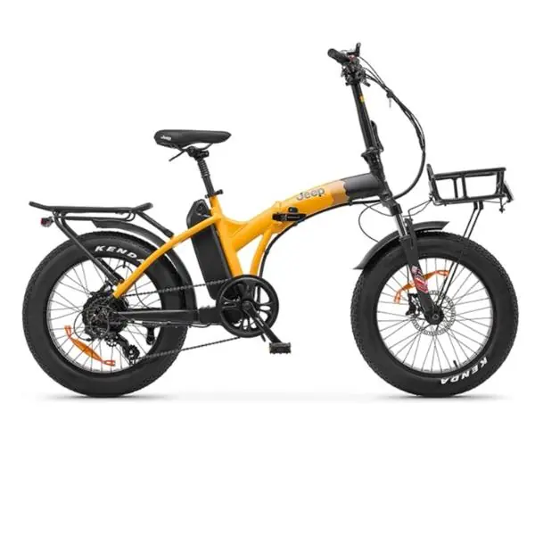 Bicicletta Elettrica Jeep Sonoran 48V 250W Nero\\/giallo JE-BI-220004