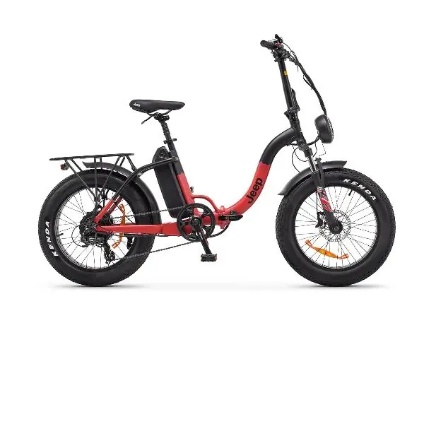 Bicicletta Elettrica Jeep E-Bike Phoenix 36V 250W Nero e Rosso JE-BI-220001