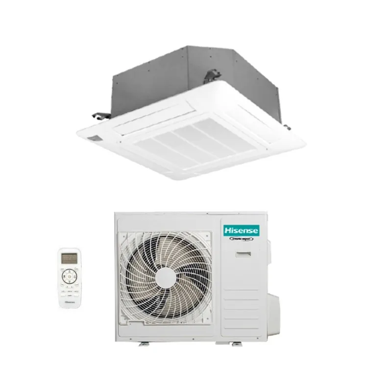 Climatizzatore Condizionatore Hisense a Cassetta 36000 Btu AUC105UR4RGB4 R-32 Wi-Fi Optional con Telecomando e Pannello Incluso - Novità