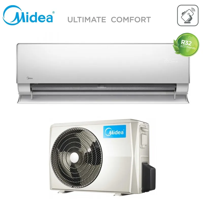 Climatizzatore Condizionatore Midea Inverter serie ULTIMATE COMFORT 9000 Btu MSMTAU-09HRFN8 R-32 Wi-Fi Integrato