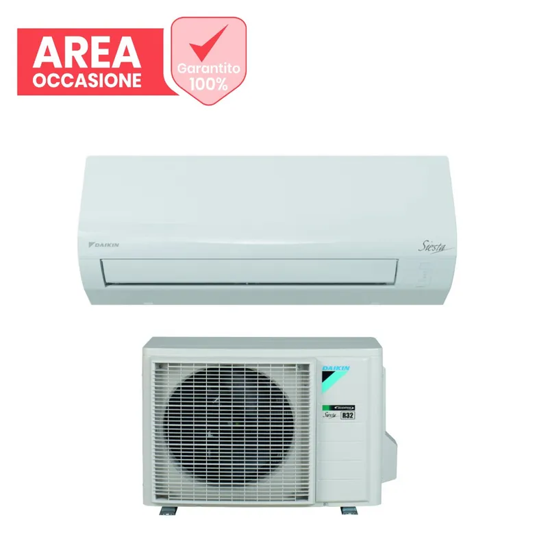 AREA OCCASIONI 2287 Condizionatore Daikin Inverter serie SIESTA ATXF-F 9000 Btu ATXF25F + ARXF25F R-32 Wi-Fi Integrato Classe A++\\/A+