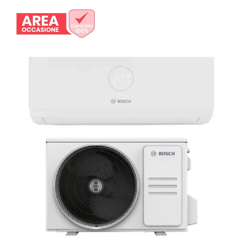 AREA OCCASIONI 2480 Condizionatore Bosch Climate 3000i 12000 Btu CL3000i-SET 35 WE R-32 Wi-Fi Optional