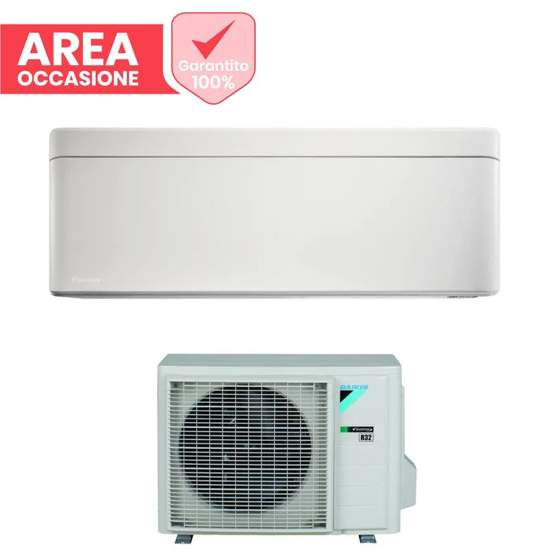 AREA OCCASIONI Climatizzatore Condizionatore Daikin Bluevolution Inverter serie STYLISH WHITE 9000 Btu FTXA25CW R-32 Wi-Fi Integrato Classe A+++ Colore Bianco - Garanzia Italiana
