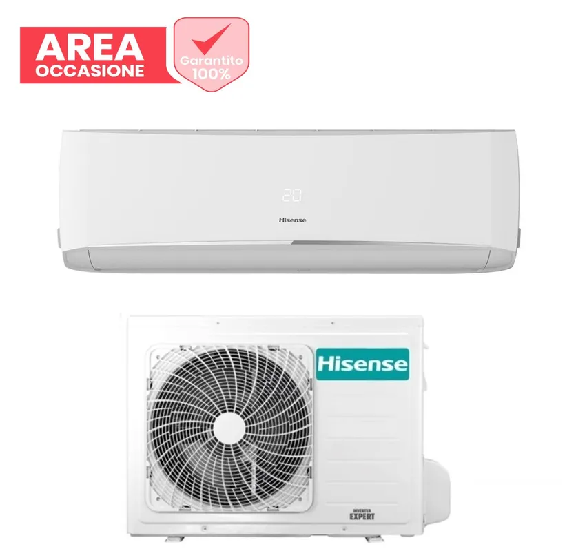 AREA OCCASIONI Climatizzatore Condizionatore Hisense Inverter serie HALO 12000 Btu CBMR1206G + CBMR1206W R-32 Wi-Fi Integrato A++\\/A+