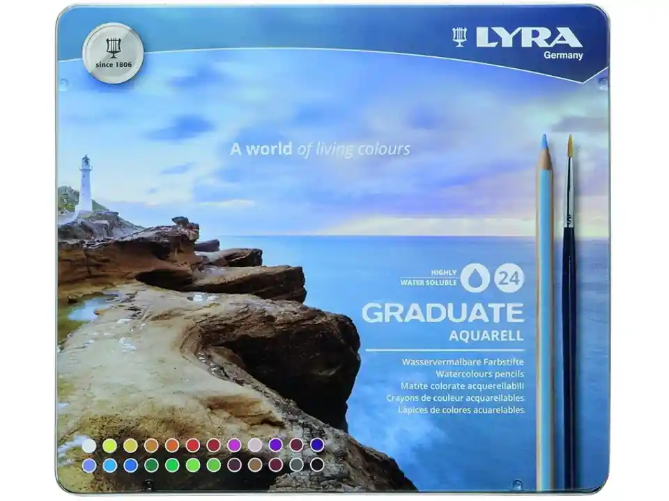 Lyra graduate acquarell 24 colori