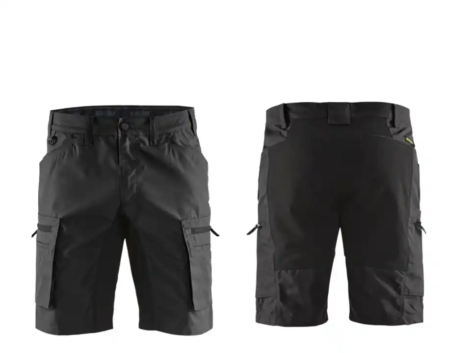 Pantaloncino service stretch 1449 9900 blåkläder nero