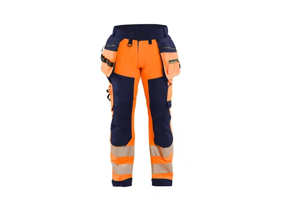 Pantaloni softshell high vis 1820 2513, arancio
