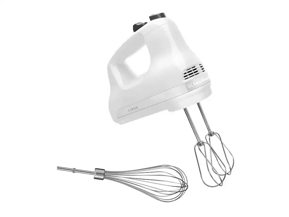 Classic, sbattitore elettrico 5 velocità - bianco