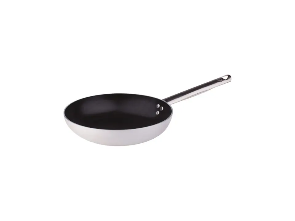 Padella svasata bassa 1 manico, antiaderente, in alluminio 3 mm, ø 28 cm