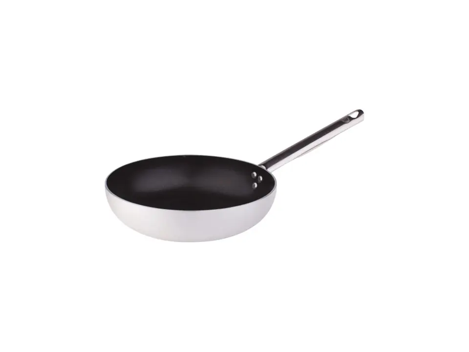 Padella svasata alta a saltare 1 manico, antiaderente, in alluminio 3 mm, ø 24 cm