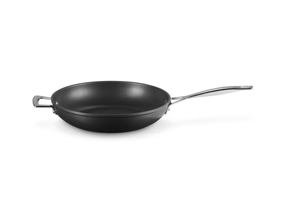Padella alta con maniglia in alluminio antiaderente, ø 30 cm
