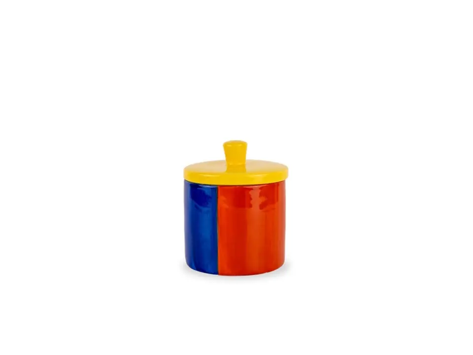 Zuccheriera, 350 ml, blu/arancio