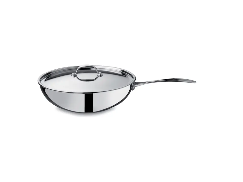Glamour, wok saltapasta con coperchio, ø 30 cm