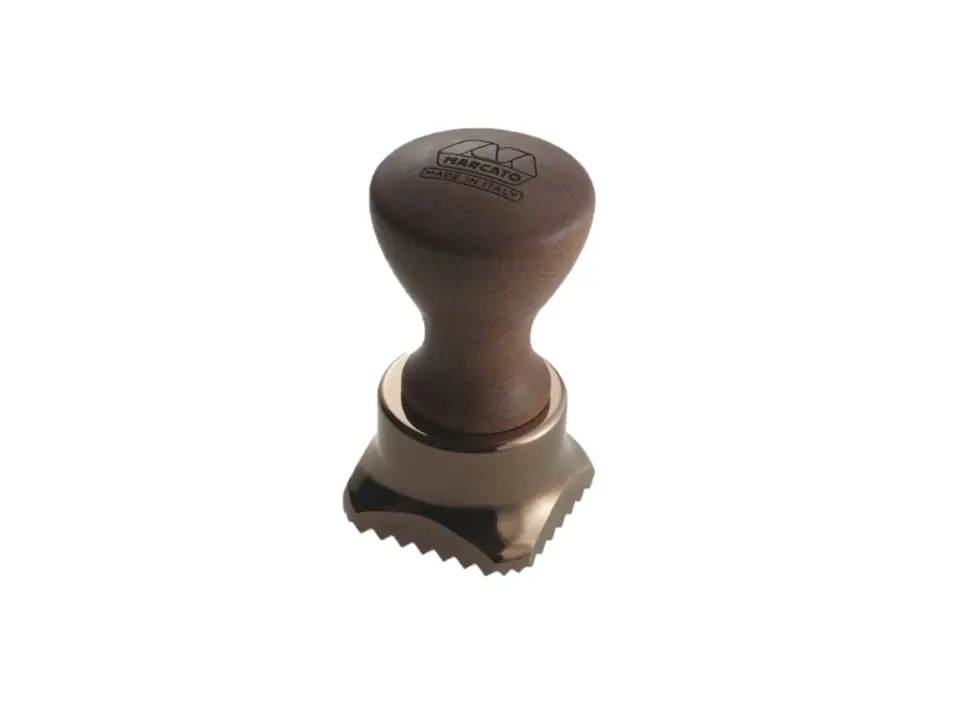 Stampino quadrato 45x45 mm, mogano
