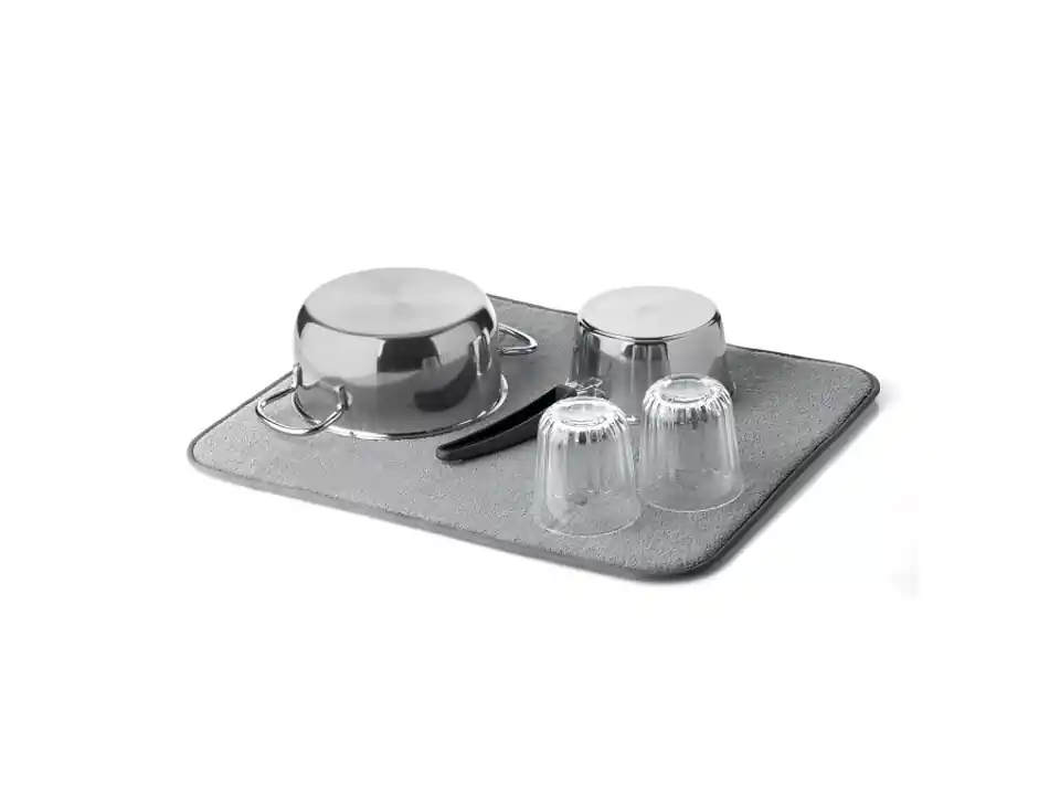 "dry&fold", tappetino universale scolatutto grigio scuro