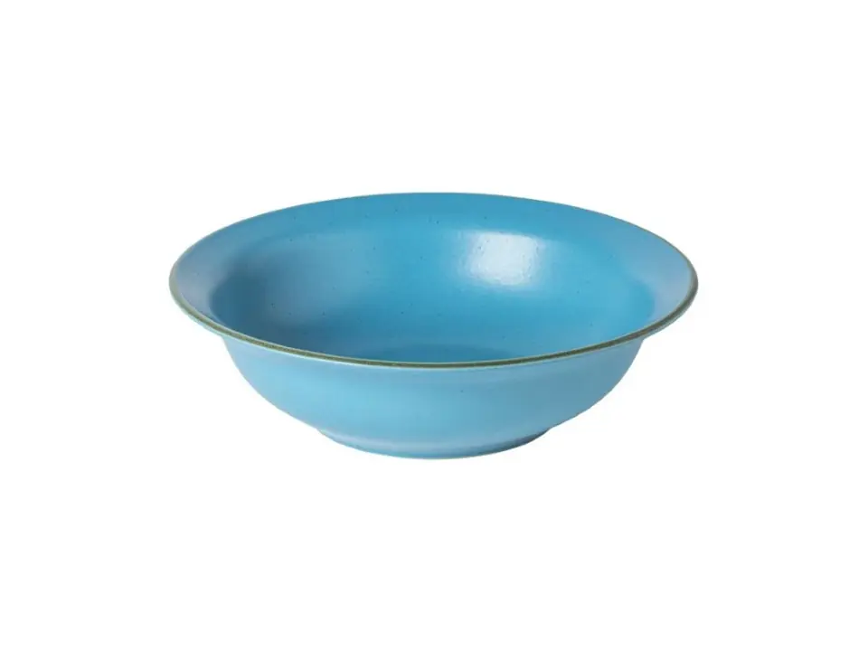 Positano cyan, bowl 28 cm