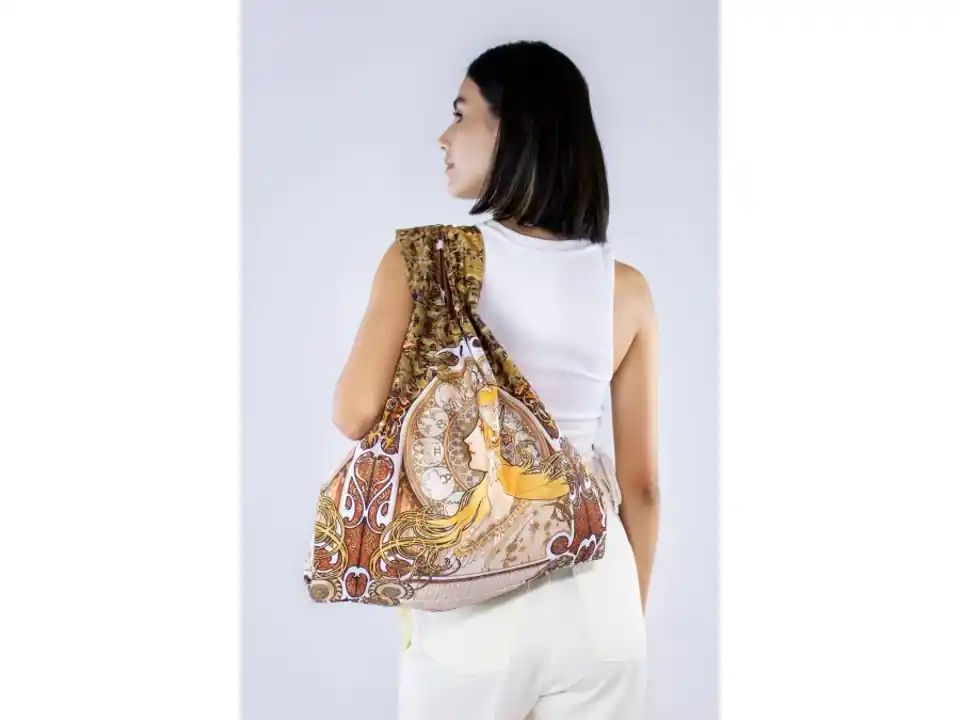 Borsa media riutilizzabile - museum mucha1