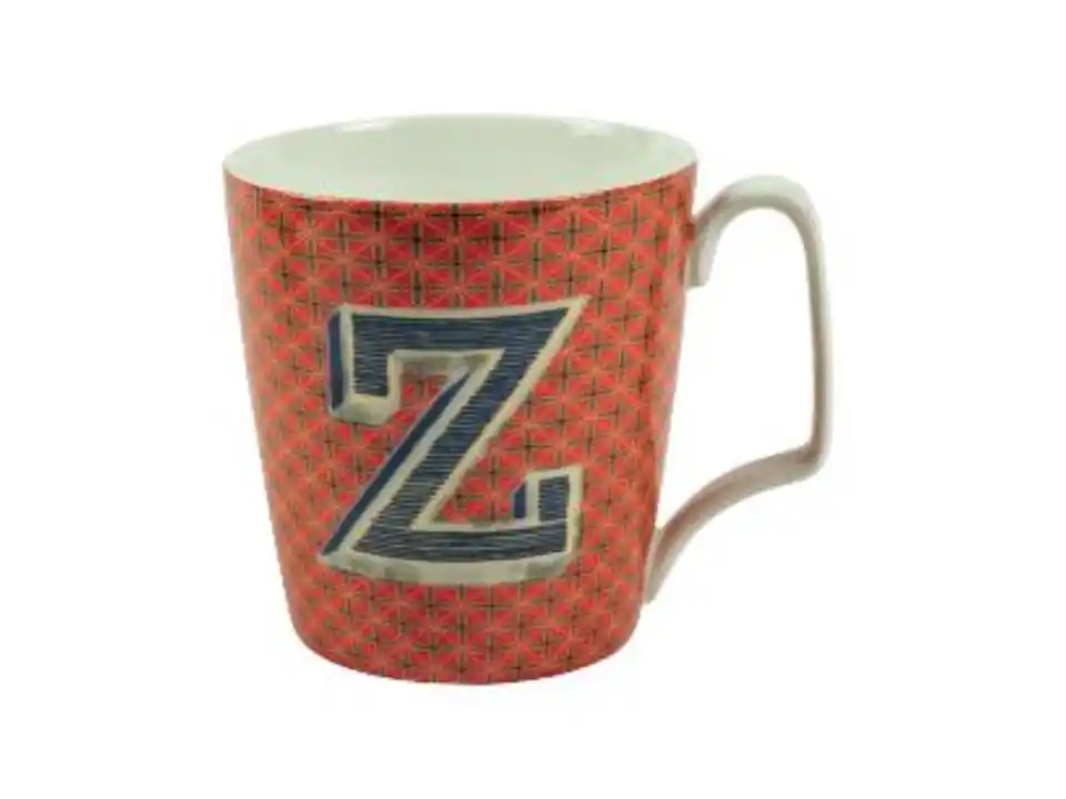 Monogram mug z in porcellana