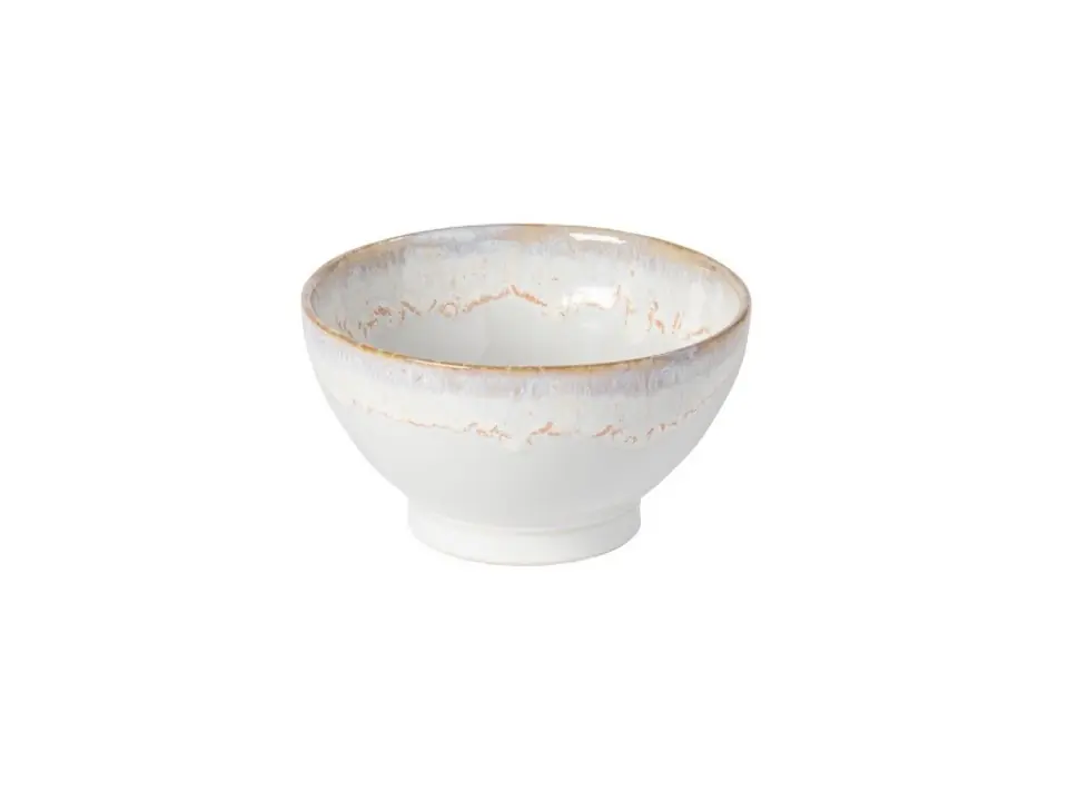 Set 4 latte bowls, white