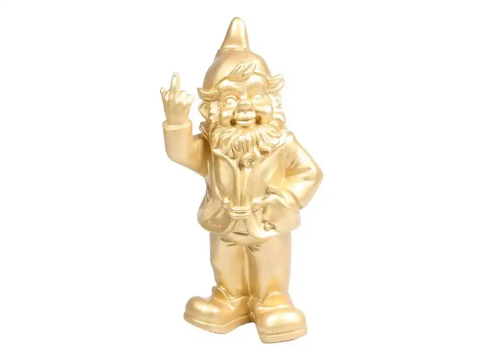 Nano irriverente 20 cm, oro