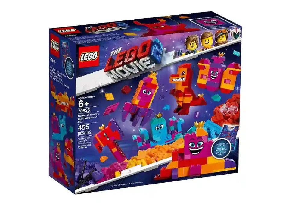 Lego movie 2, la scatola "costruisci quello che vuoi" della regina wello ke wuoglio! 70825