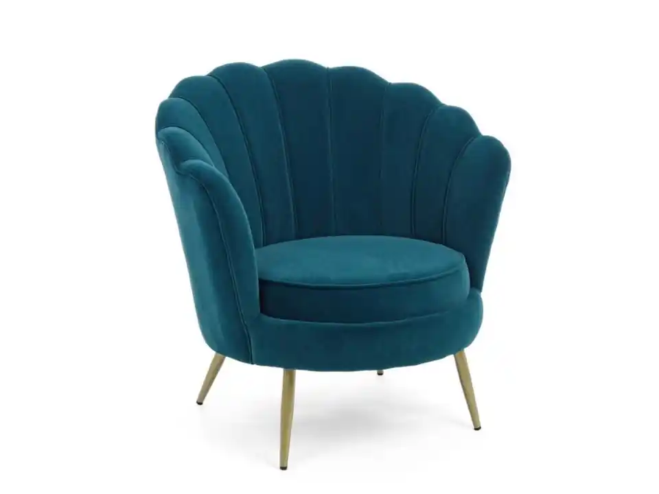 Poltrona blu pavone - giliola