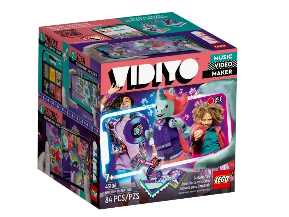 Lego vidiyo, unicorn dj beatbox 43106