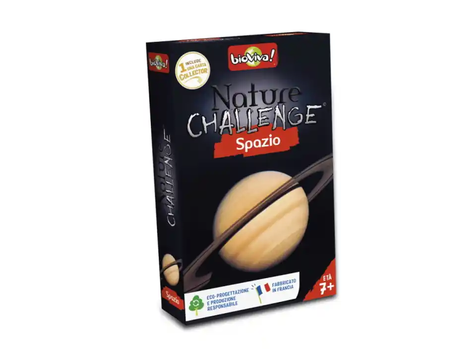 Nature challange, mazzo di carte, spazio