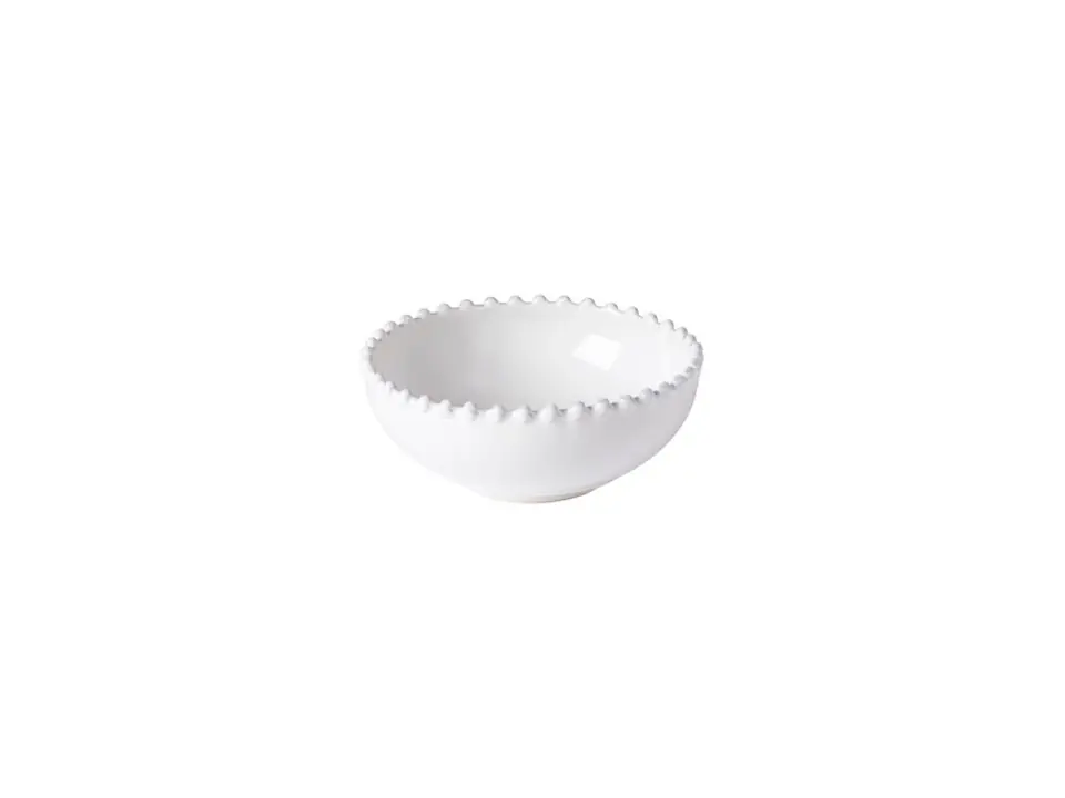 Pearl white, ciotola bassa 15 cm