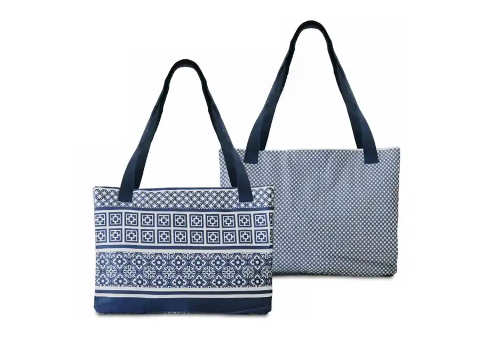 Infinity - borsa mare double face - 35 x 50 cm