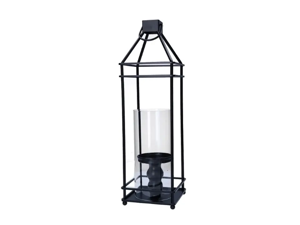 Daria, lanterna quadra - l nero