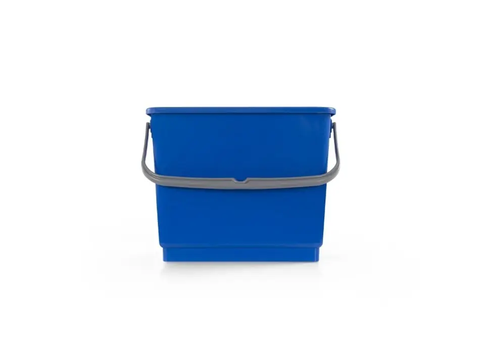 Secchio con manico, 4 litri, blu
