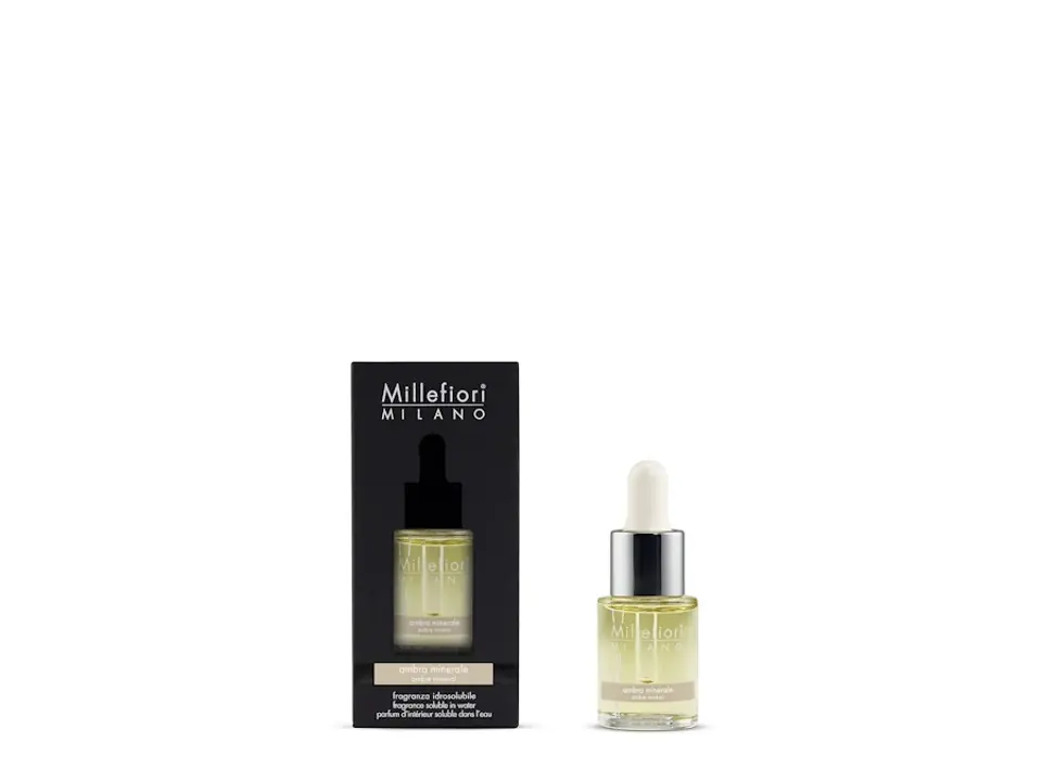 Fragranza idrosolubile hydro per diffusore ad ultrasuoni 15ml - ambra minerale