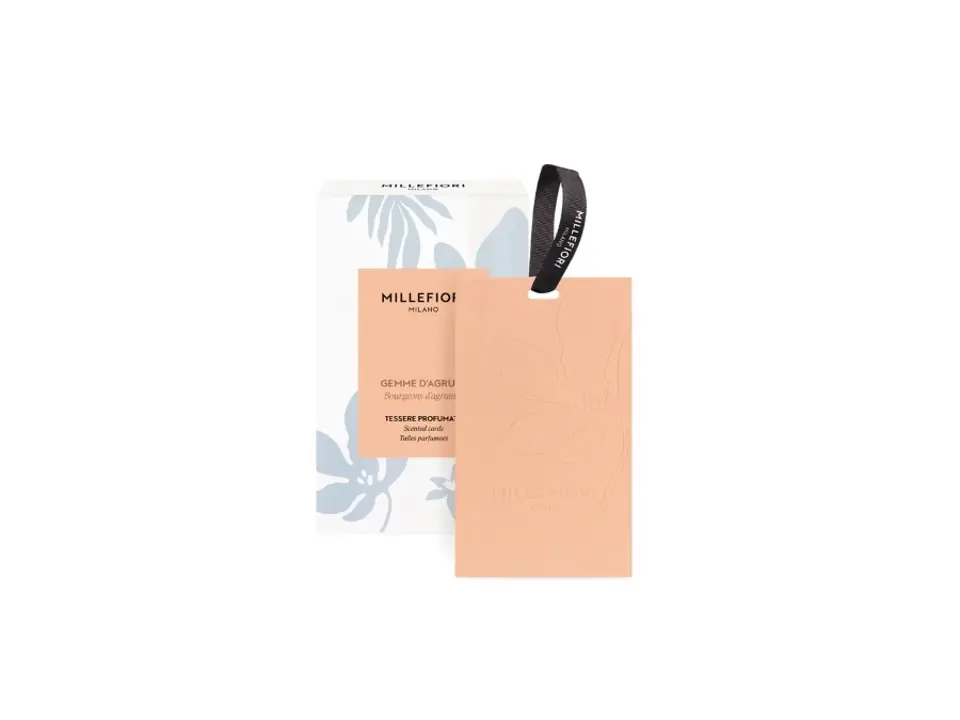 Set 3 card profumate - gemme d‘agrumi