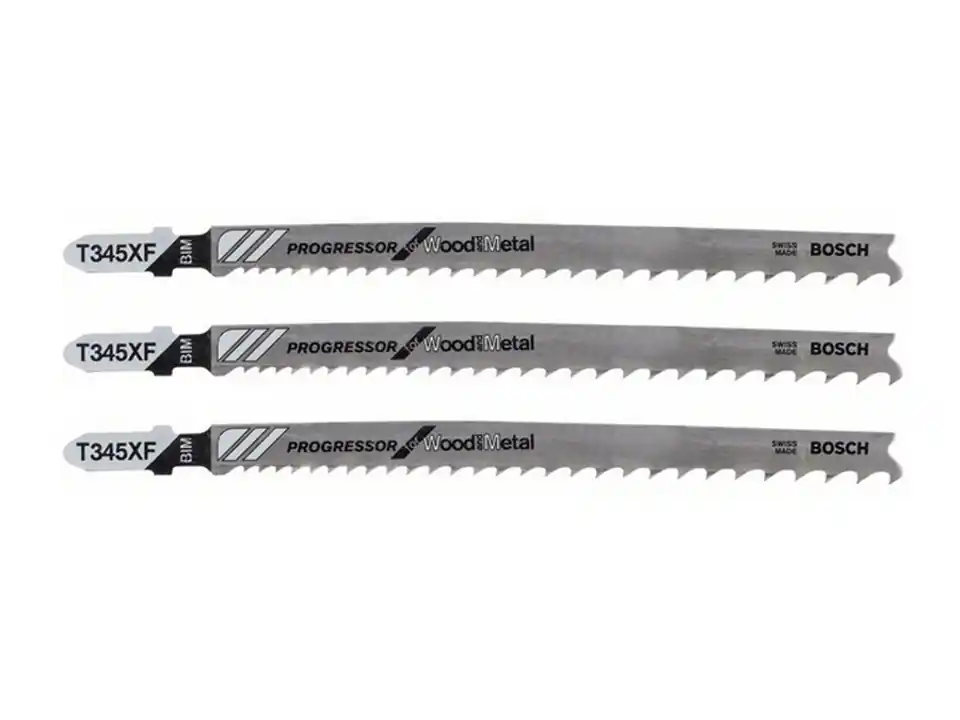 Set 5 lame per seghetto alternativo bosch professional t345xf