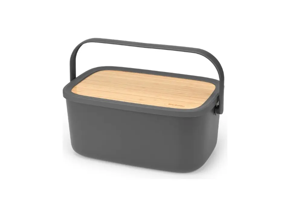 Portapane nic, dark grey