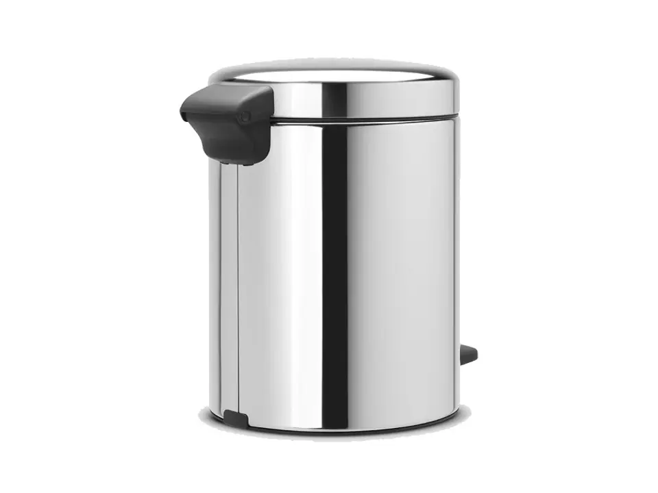 Newicon a pedale pattumiera 20 litri - brillant steel