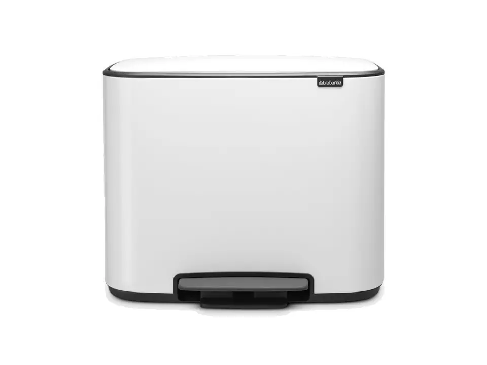 Bo pedal bin pattumiera 36 litri - white